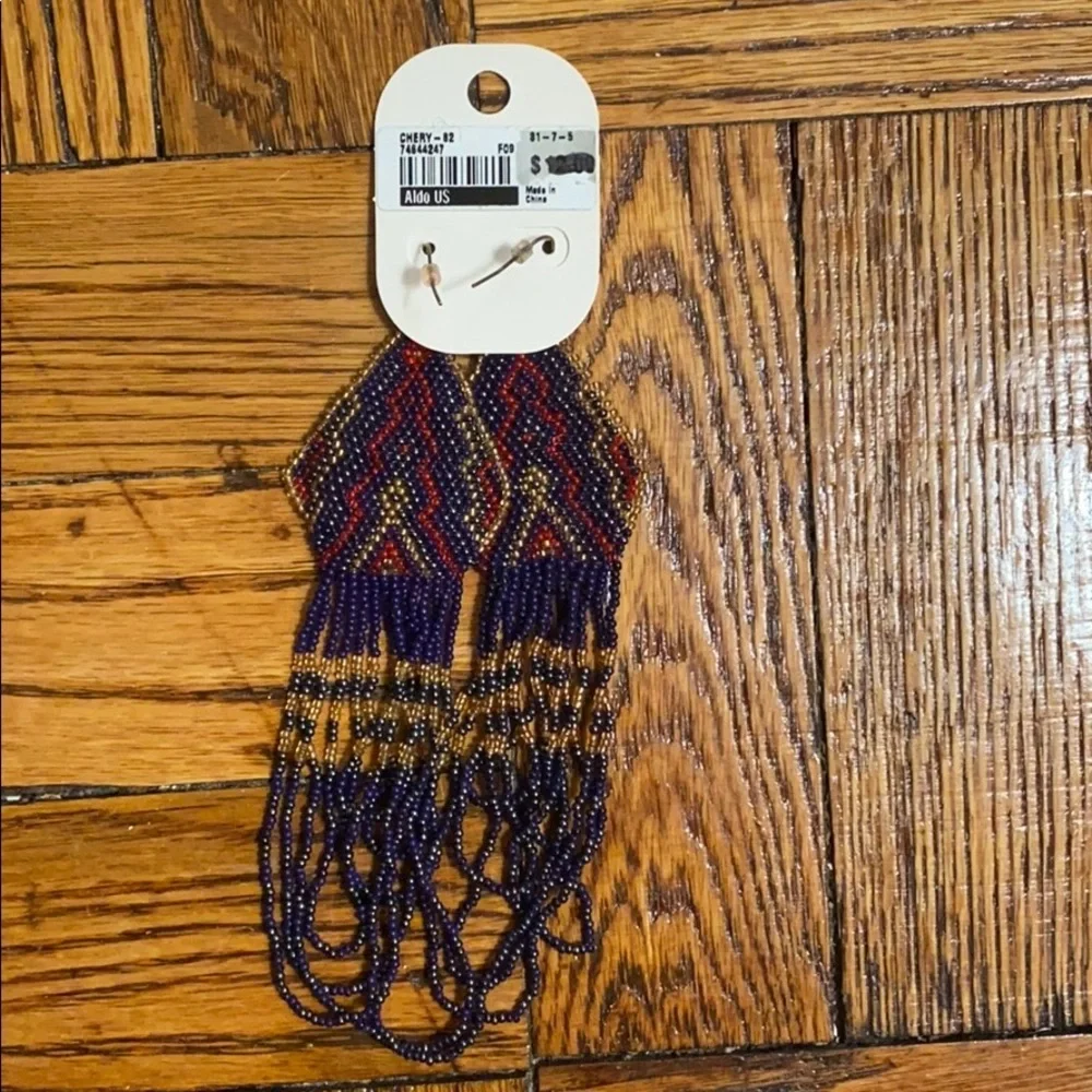 2 for $15 NWT Aldo multicolored dangling earrings